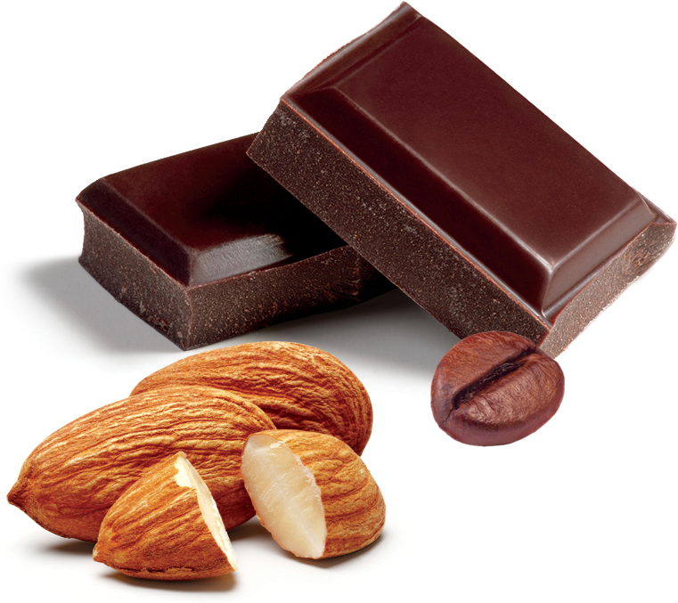 Almondand Coffee Flavored Chocolate