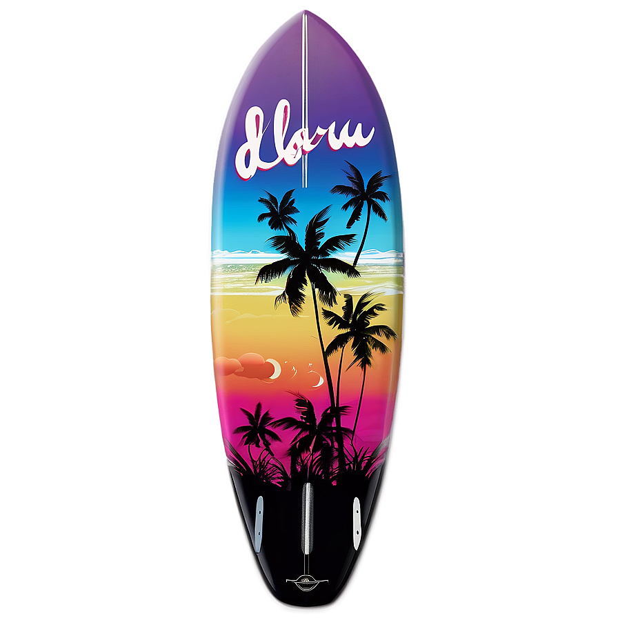 Aloha Surfboard Design Png 06272024