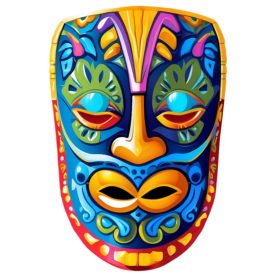 Aloha Tiki Mask Vector Png Ihp54