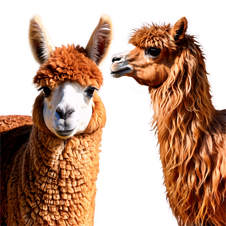 Alpaca And Llama Png Mud53