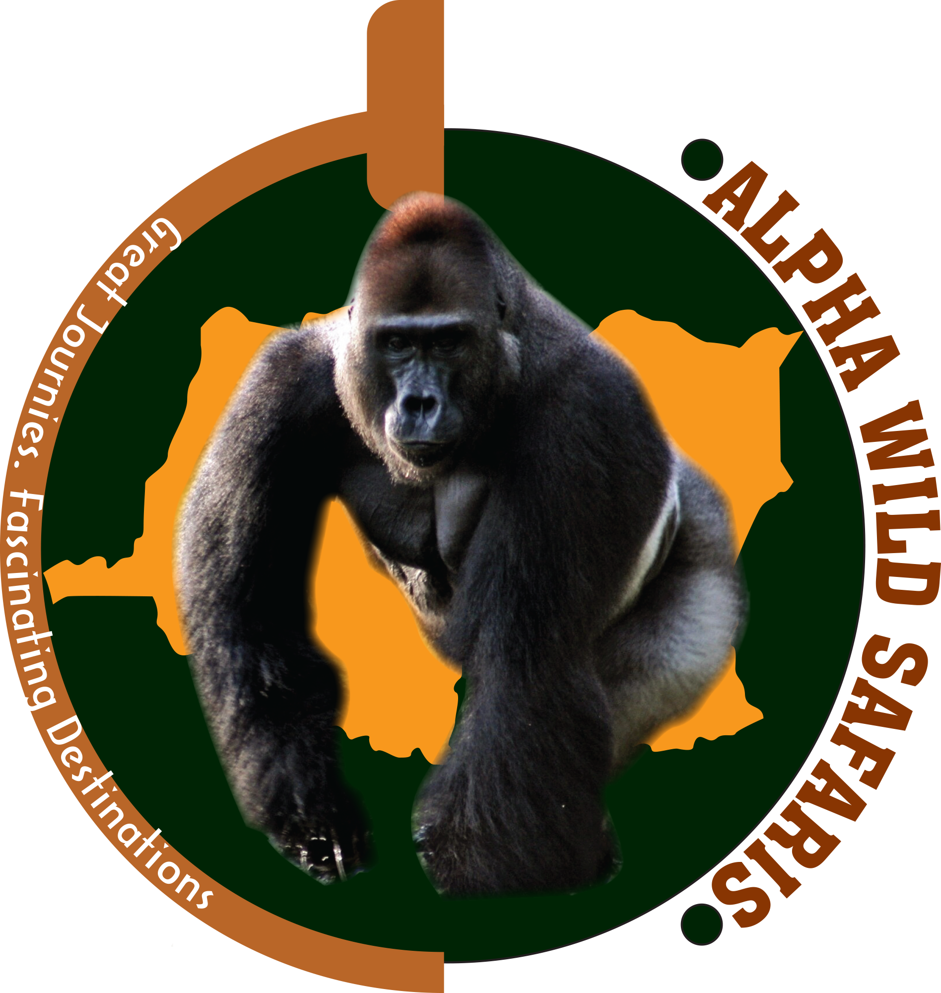 Alpha Gorilla Safari Graphic