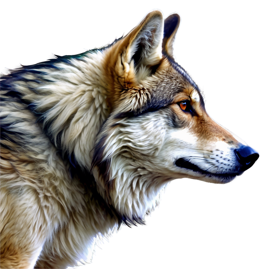 Alpha Wolf Profile View Png 96