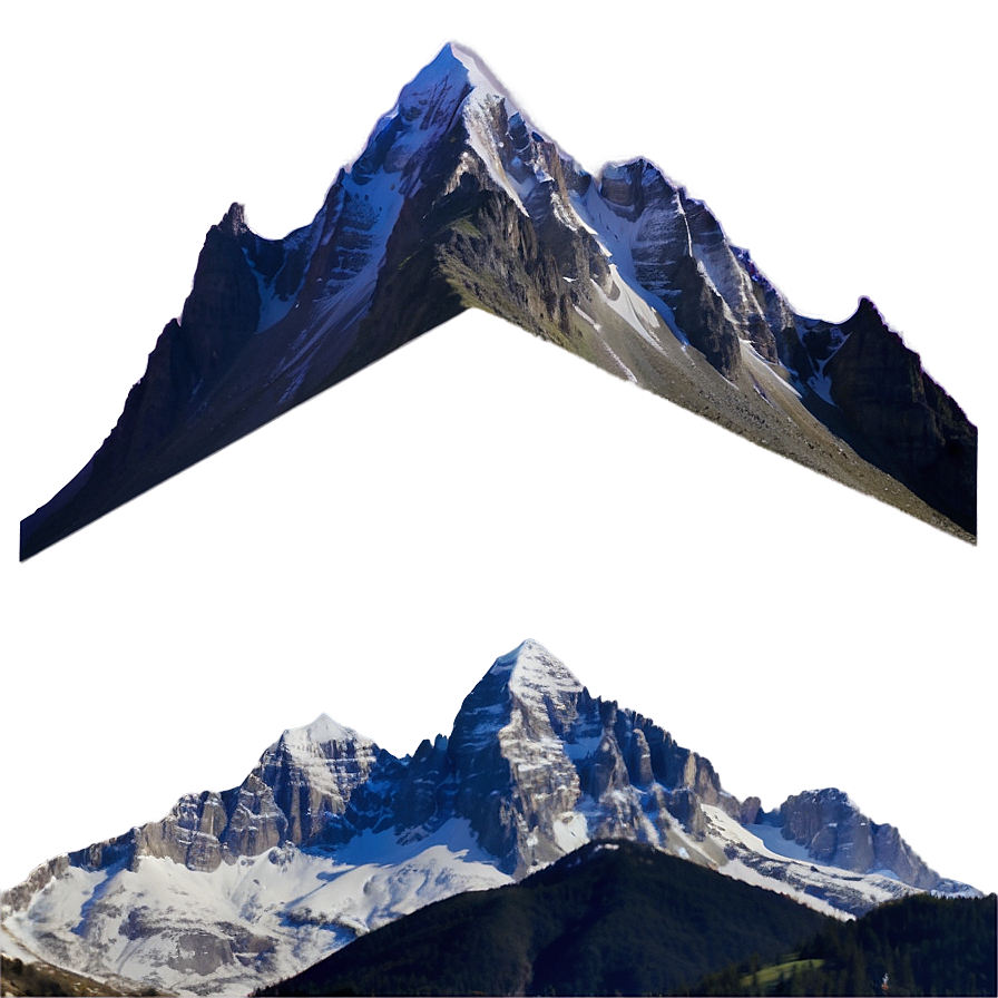 Alpine Mountains Panorama Png 12