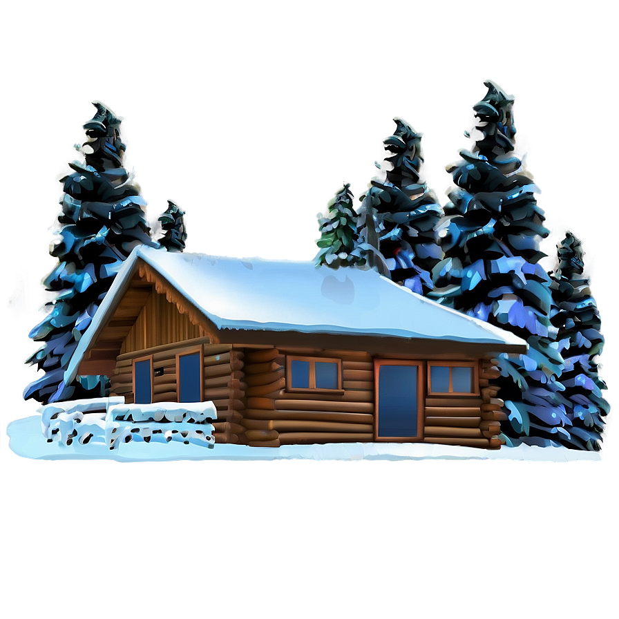 Alpine Ski Cabin PNG 40 PNG image with a transparent background, free high-resolution download
