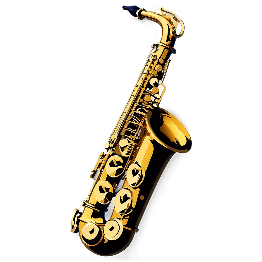 Alto Saxophone In Nature Png 56