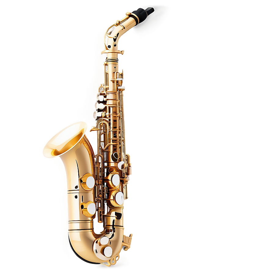 Alto Saxophone In Nature Png Uig39