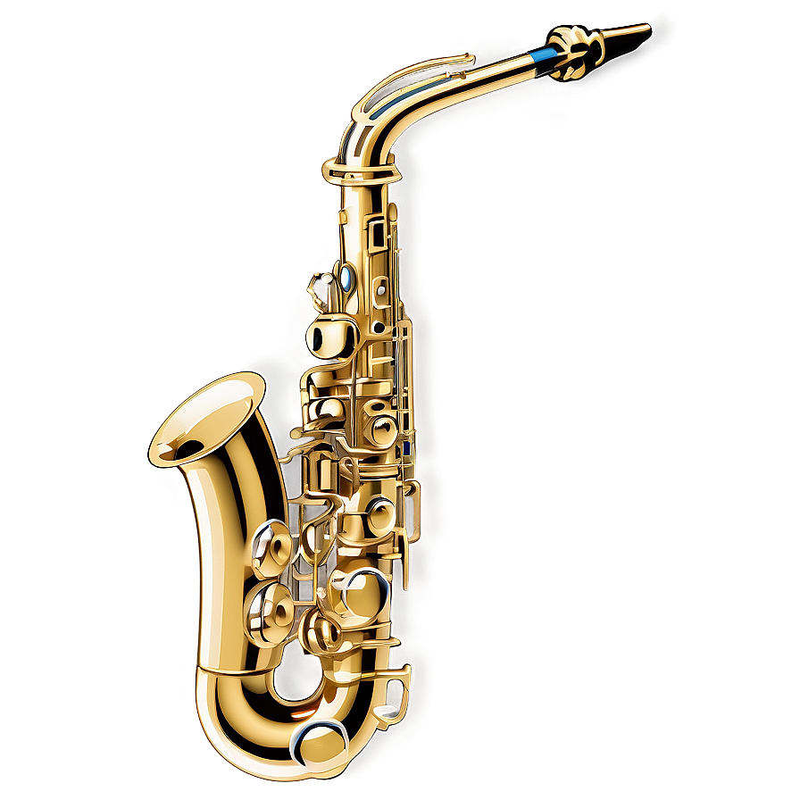 Alto Saxophone Outline Png Fyb69