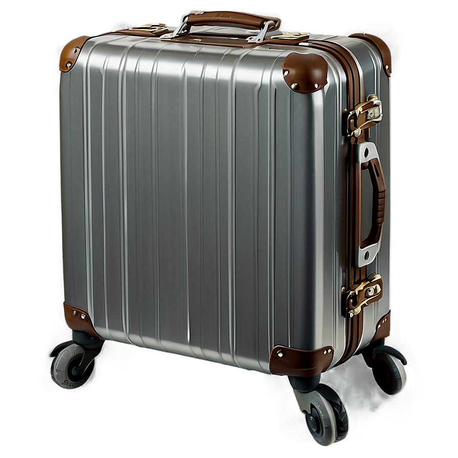 Aluminum Suitcase Png 05252024