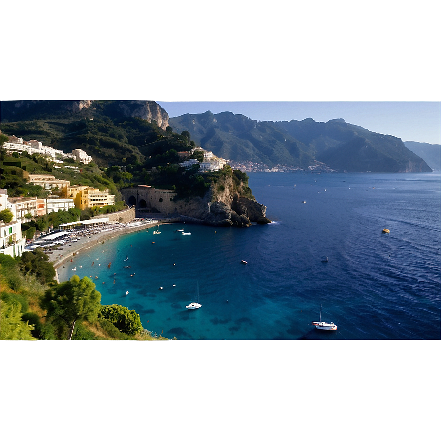 Amalfi Coast Italy PNG rke1 PNG with transparent background