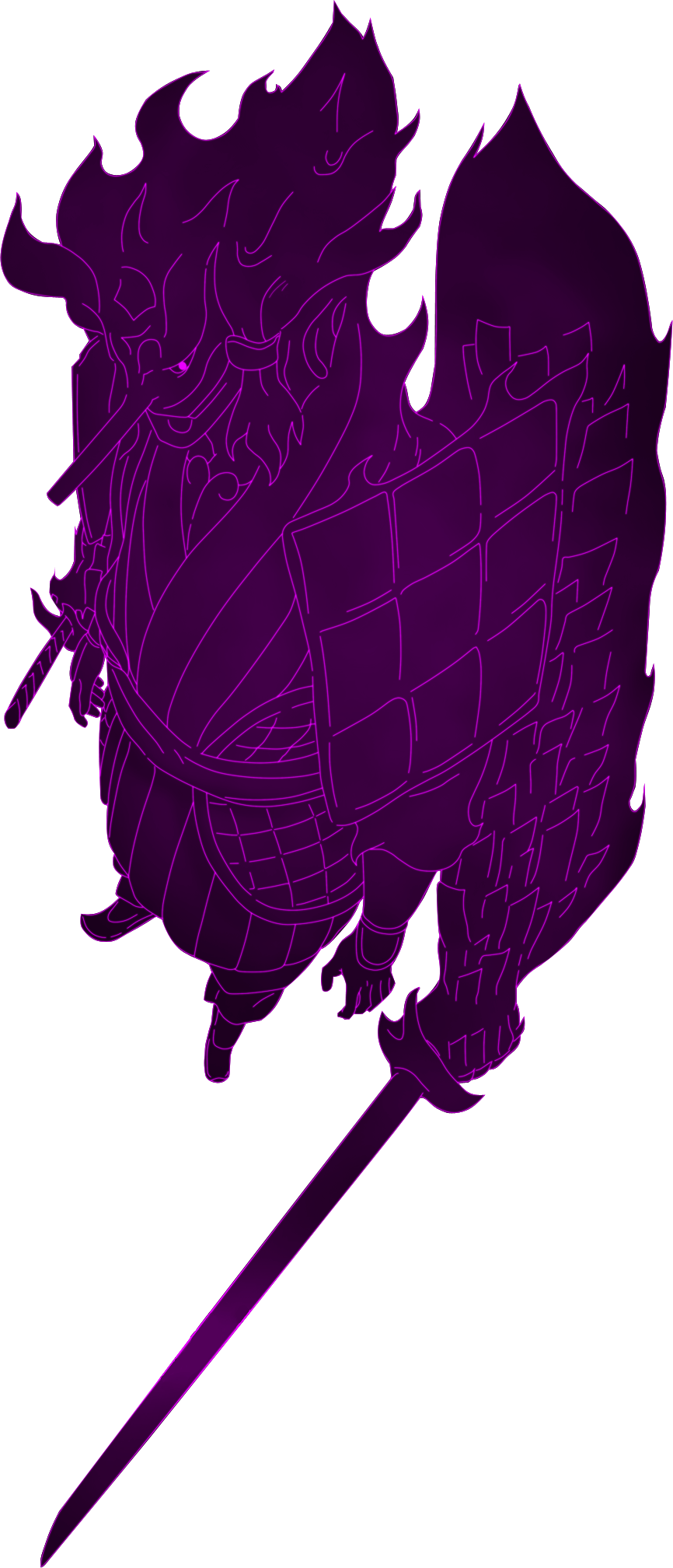 Amatsu Mikaboshi Uchiha Susanoo Sword - Uchiha Susanoo Itachi Png, Transparent Png PNG with transparent background