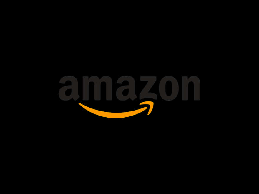 Amazon Logoon Black Background