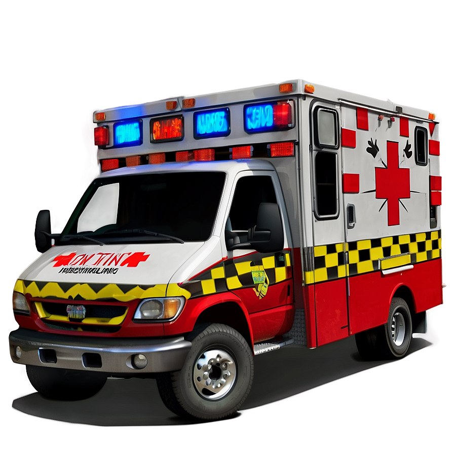 Ambulance Drawing Png 06282024