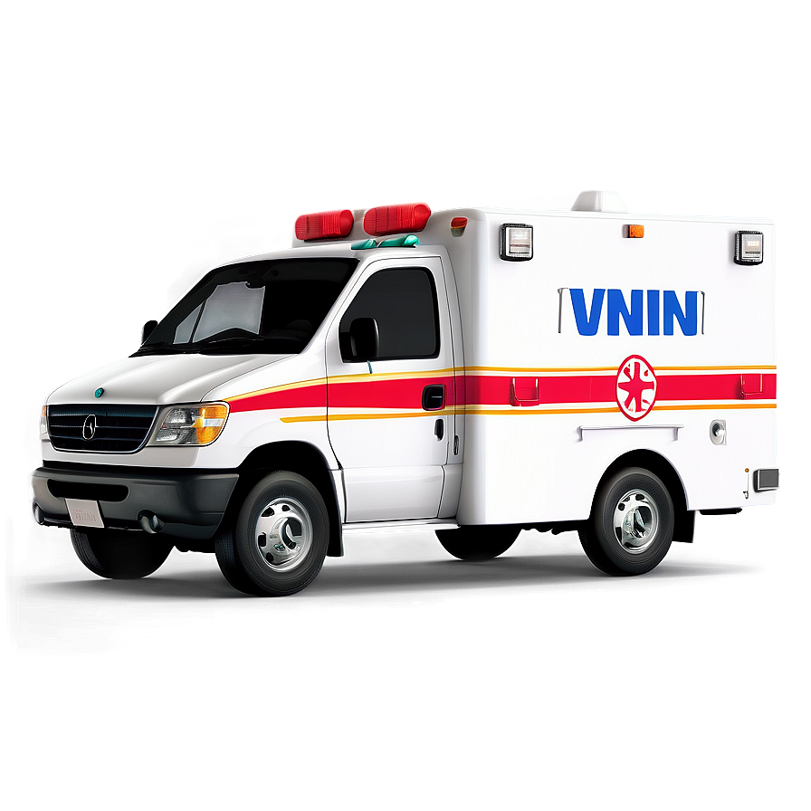 Ambulance Van Vector Png 06202024