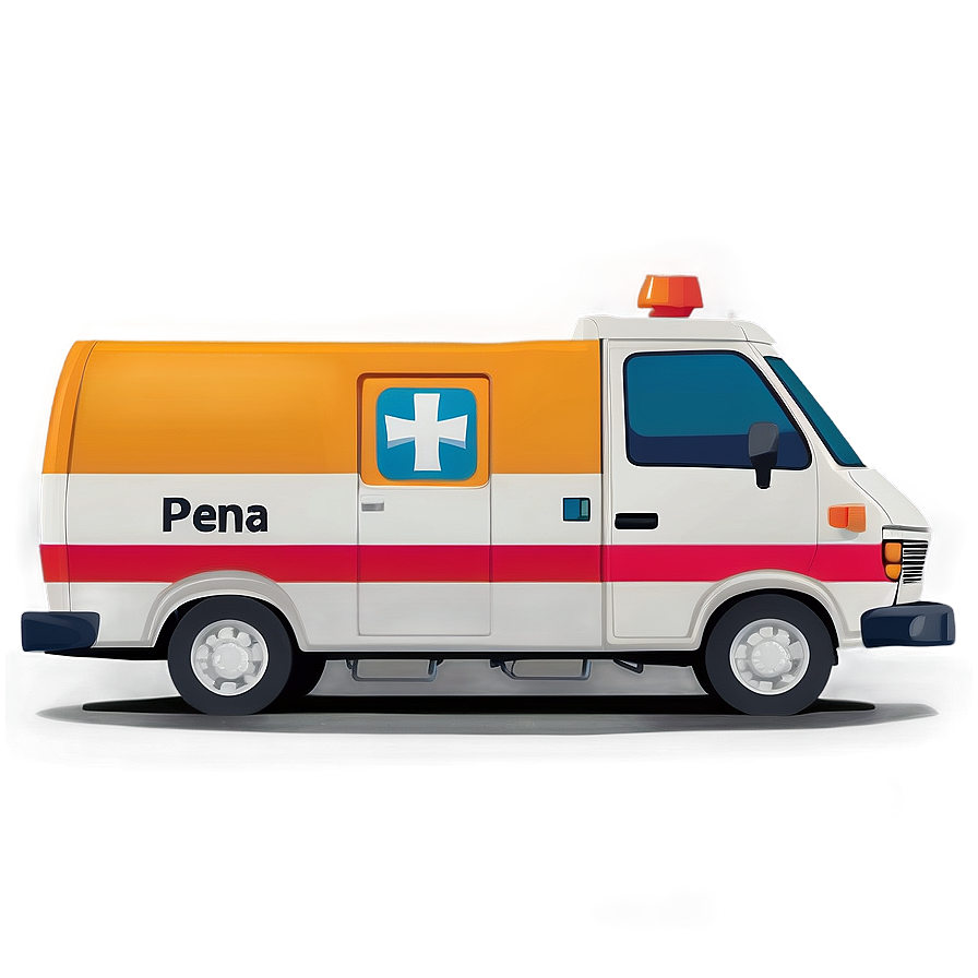 Ambulance Van Vector Png 52