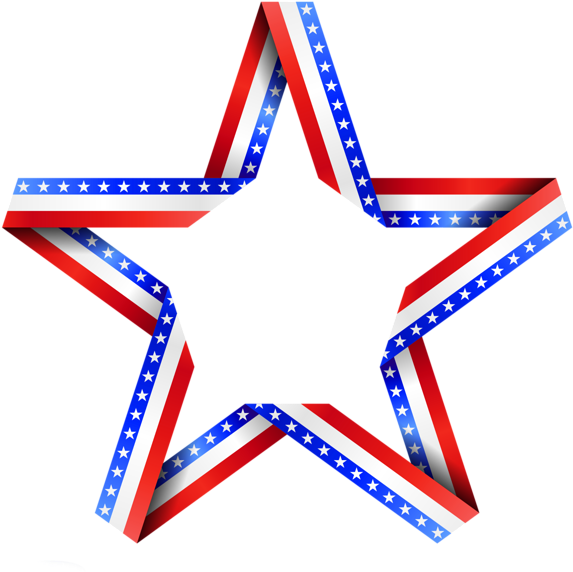 America Red White And Blue - Clip Art American Flag Stars, HD Png Download PNG with transparent background