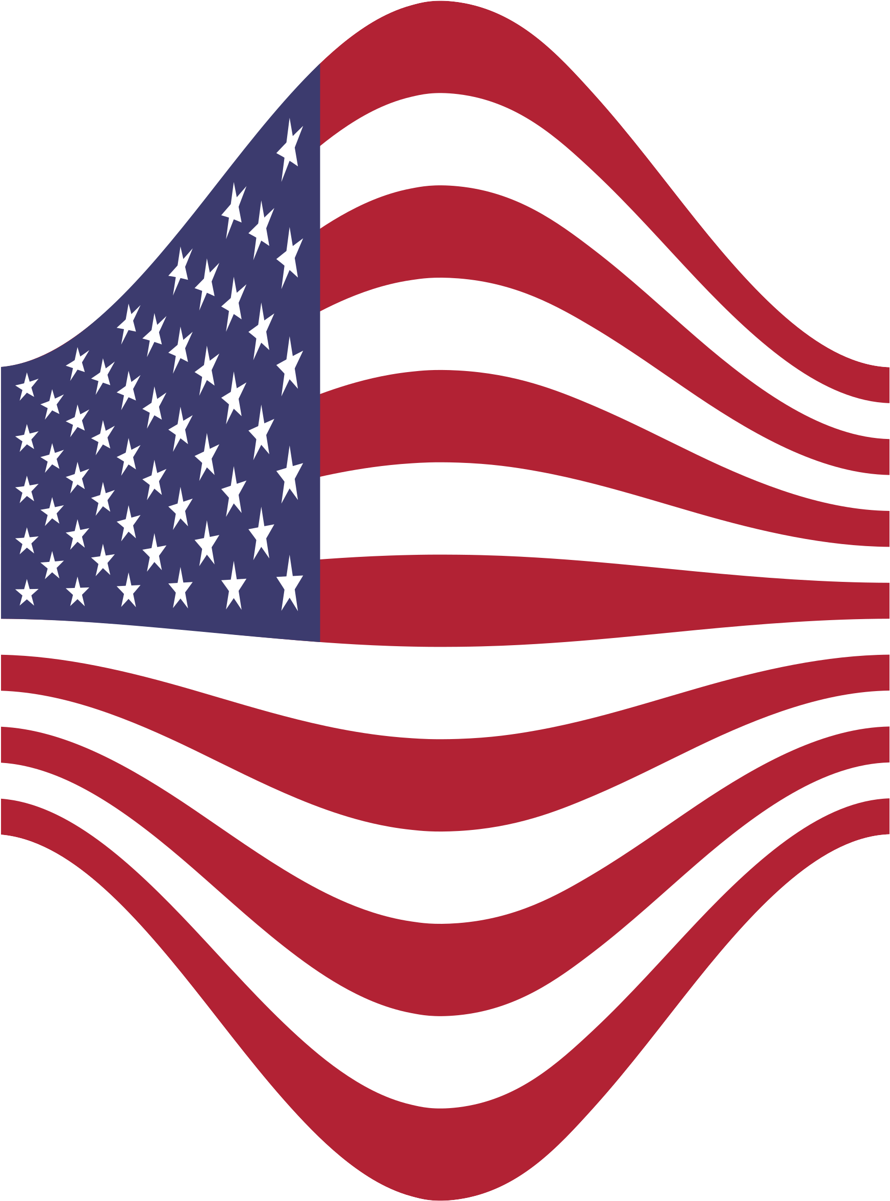America Usa Flag Perspective 3 Clip Arts - Mad Magazine Flag Poster, HD Png Download PNG with transparent background