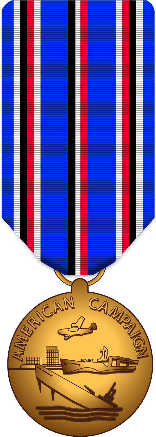 American Campaign Medal PNG with transparent background