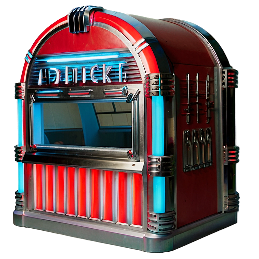 American Diner Jukebox Png Ogh