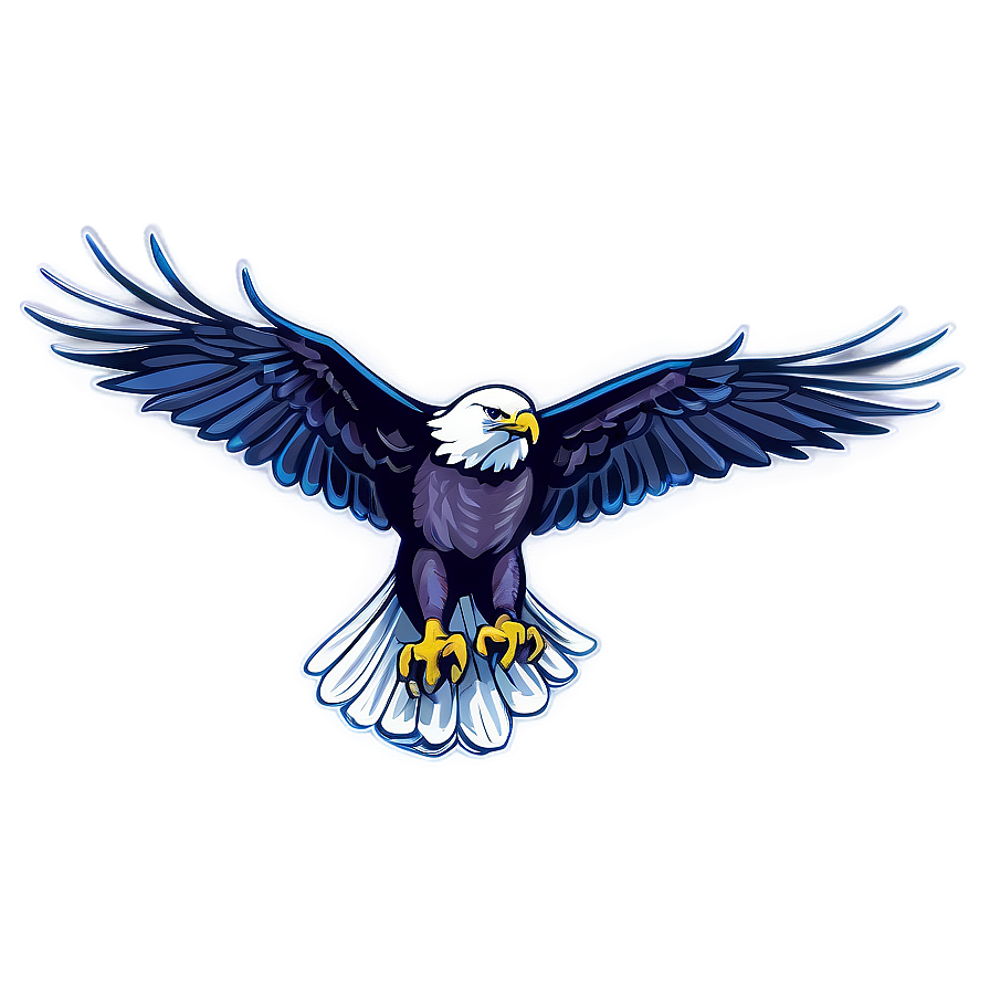 American Eagle Illustration Png 06122024