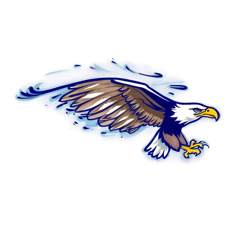 American Eagle Sketch Png 06122024