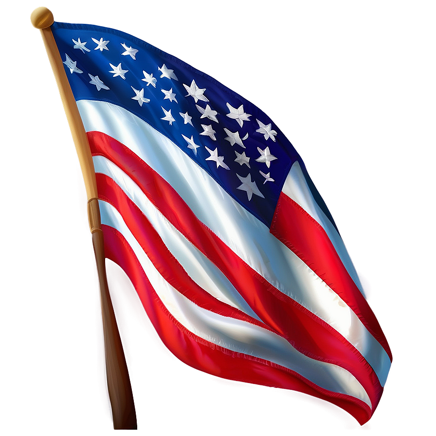 american flag c PNG with transparent background
