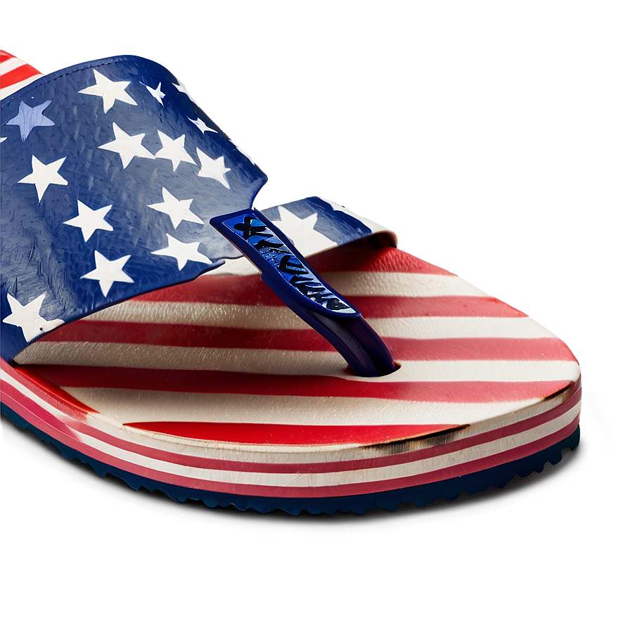 American Flag Flip Flops Png 44