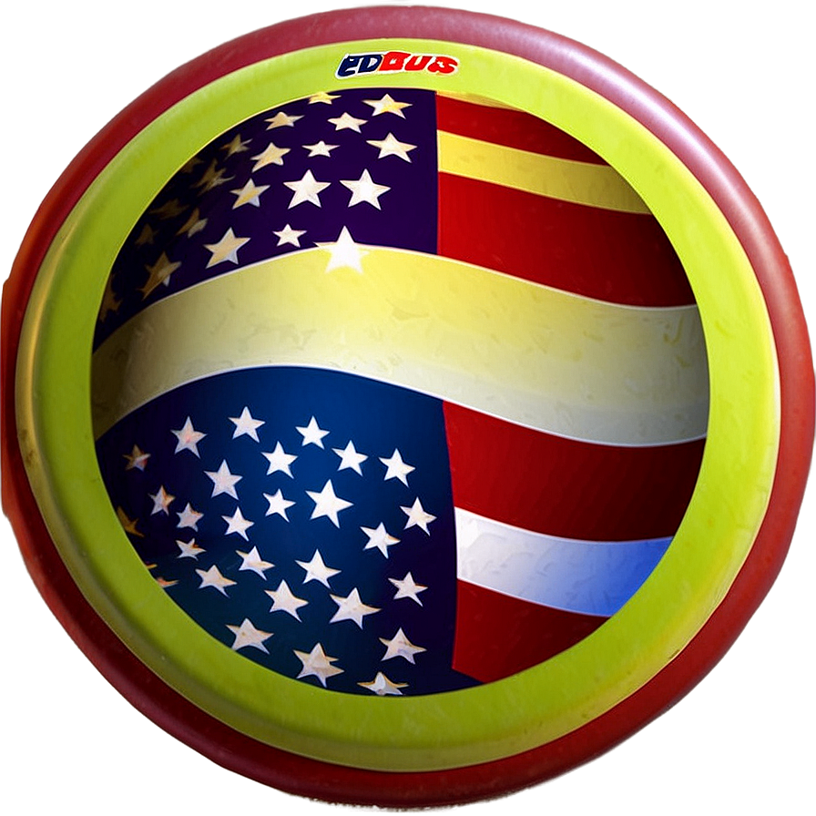 American Flag Frisbee Png Ewr30