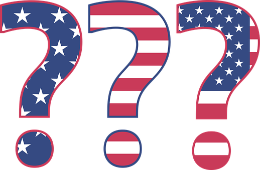 American Flag Question Marks