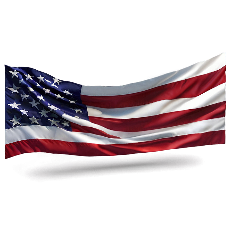 American Flag Rays Background Png 04302024