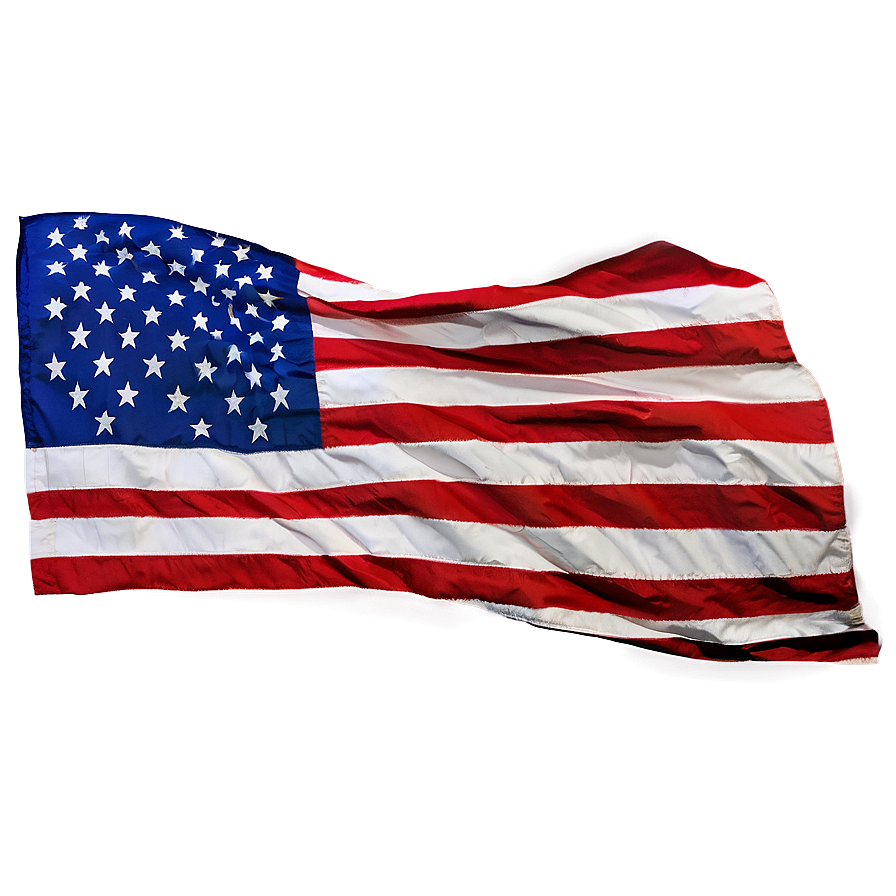 American Flag With Stars And Stripes Png 10