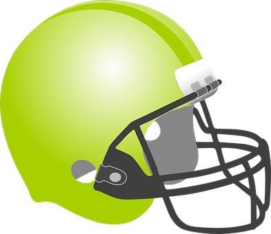 American Football Helmet Graphic