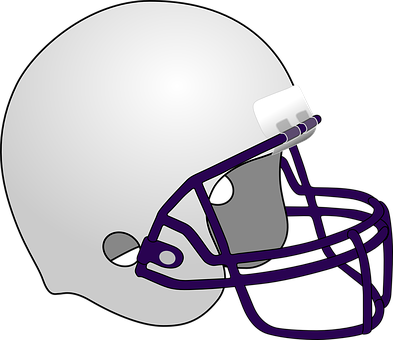 American Football Helmet Vector PNG with transparent background