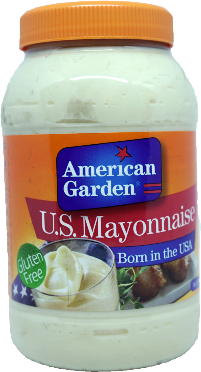 American Garden U S Mayonnaise Jar