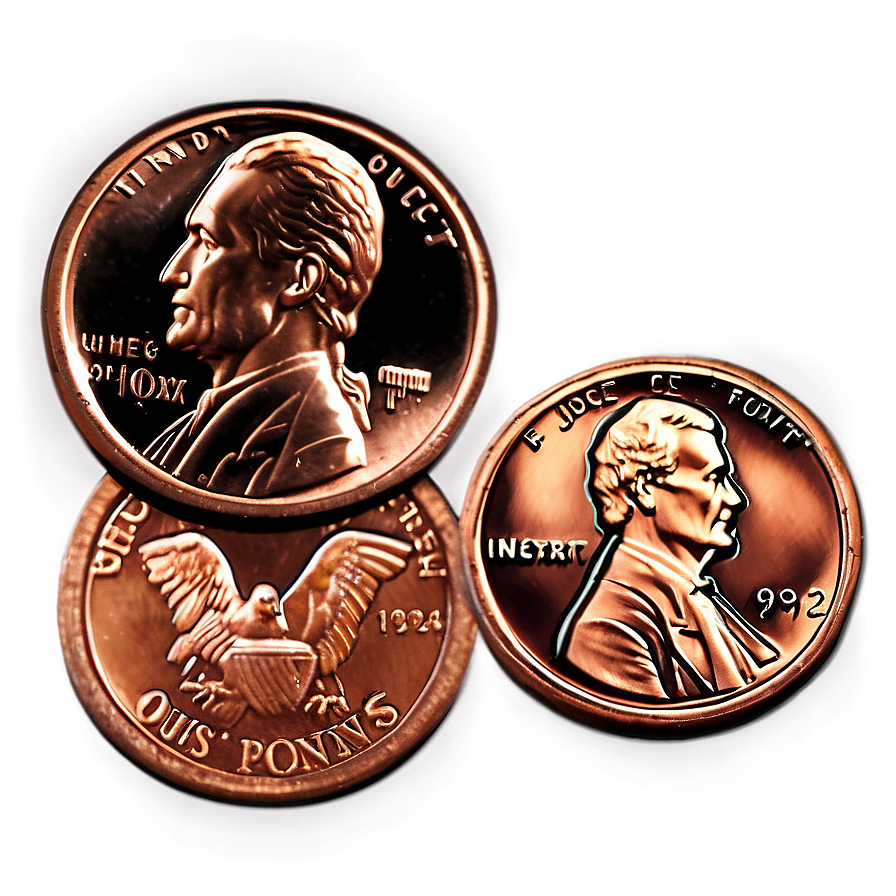 American Pennies Png 06212024