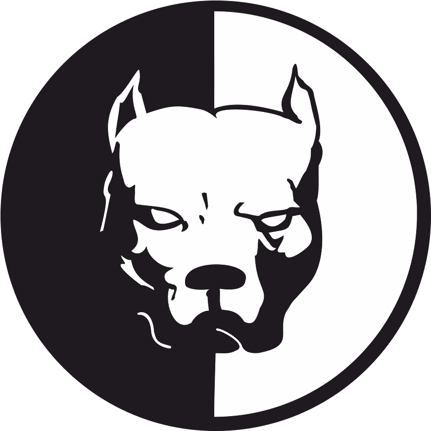 American Pit Bull Terrier Car Bulldog Decal - Pitbull Emblem, HD Png Download PNG with transparent background