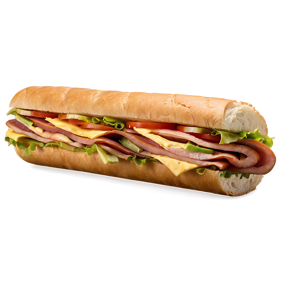 American Sub Sandwich Png Cwj67