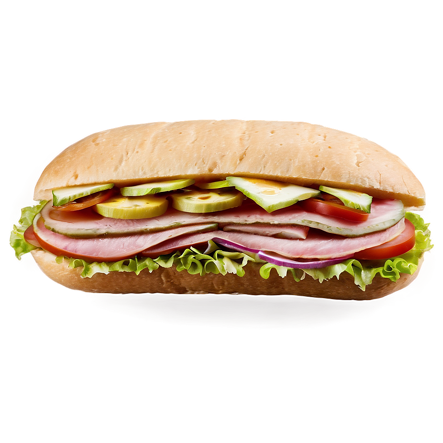 American Sub Sandwich Png Qlx24