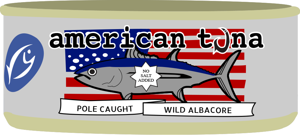 American Tuna Can Label