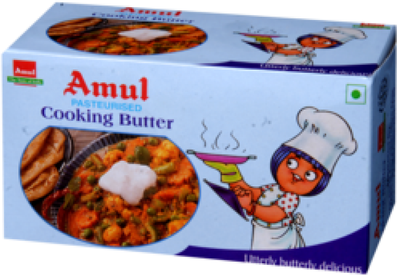 Amul Cooking Butter Packaging