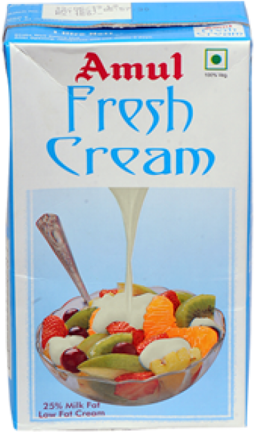 Amul Fresh Cream Packaging