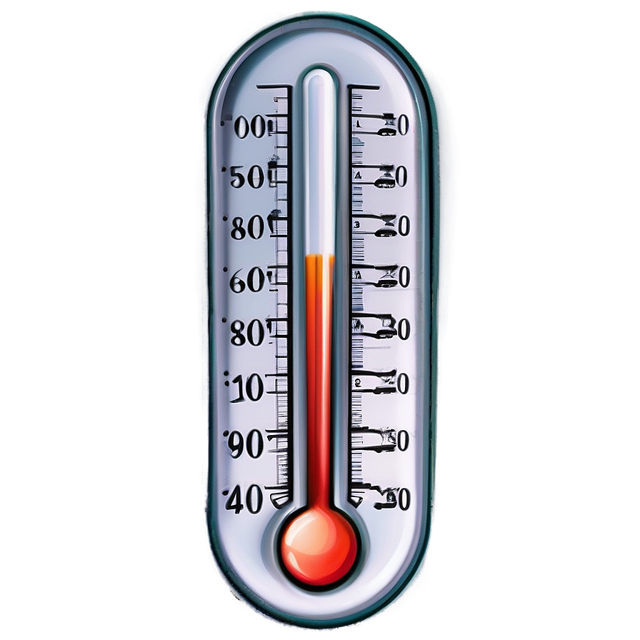 Analog Thermometer Png 8