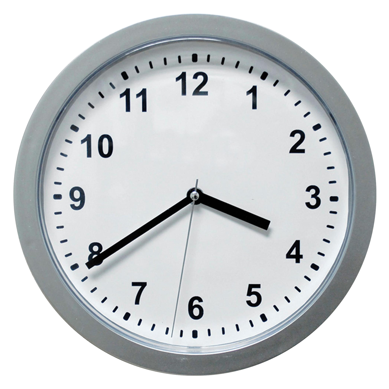 Analog Wall Clock1010 Time PNG image with a transparent background, free high-resolution download