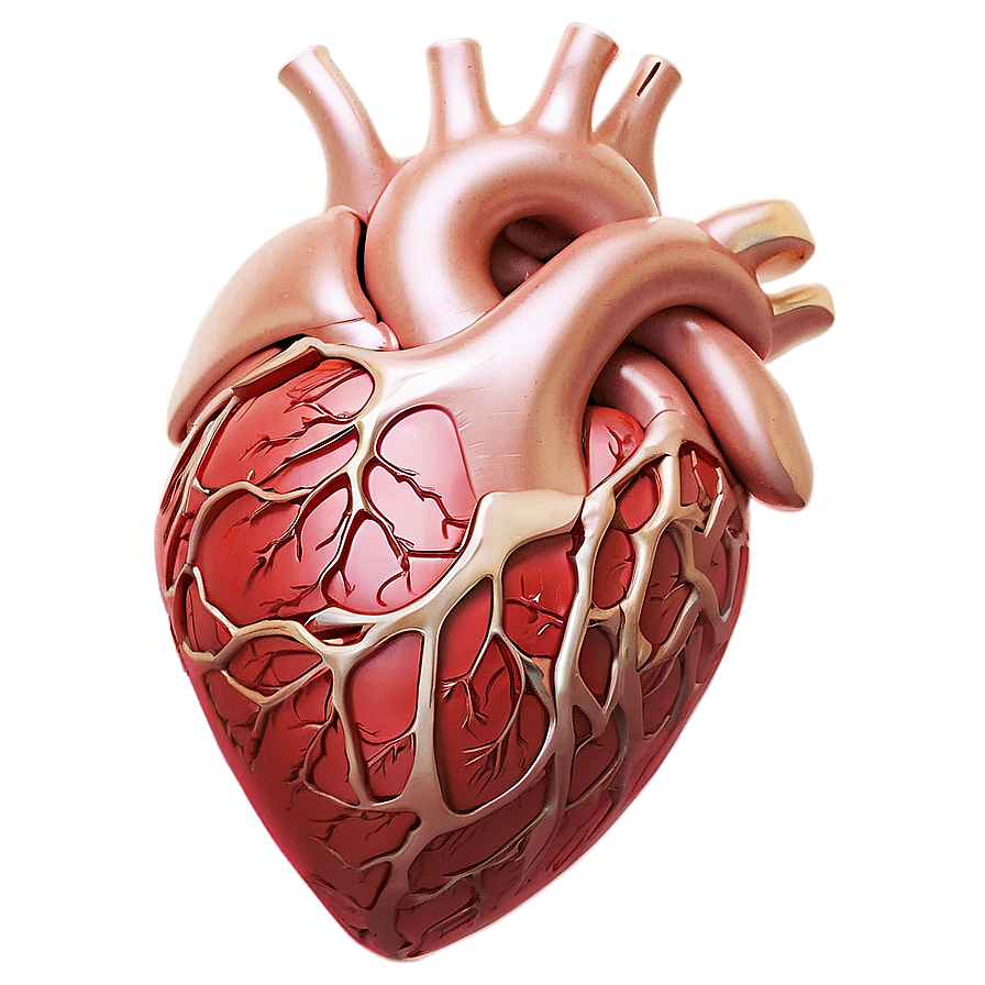 Anatomical Heart And Brain Png Nou