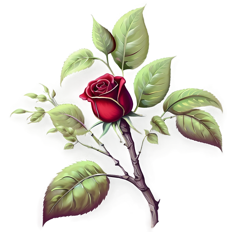 Ancestral Rose Art Png 34