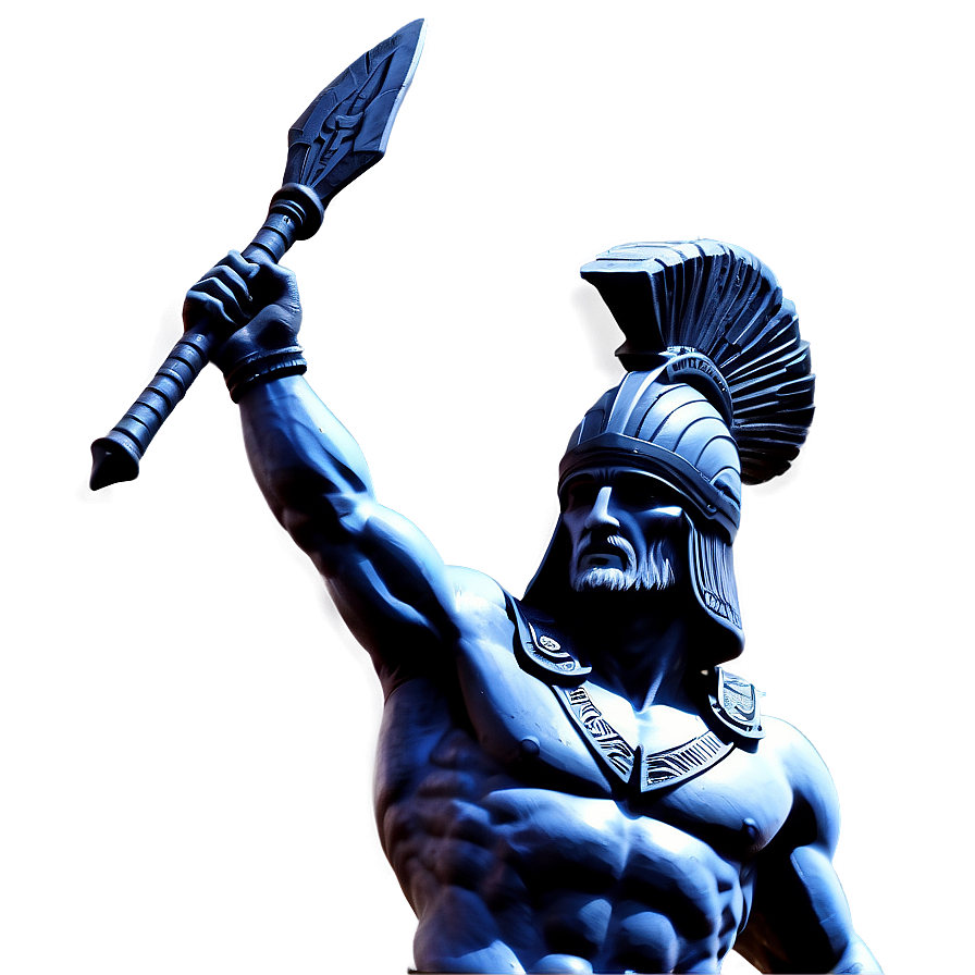 Ancient Ares Statue Png 16