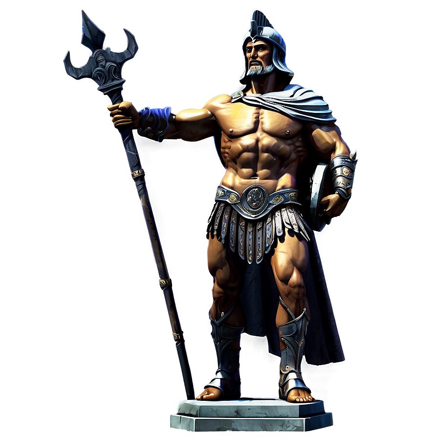 Ancient Ares Statue Png 66