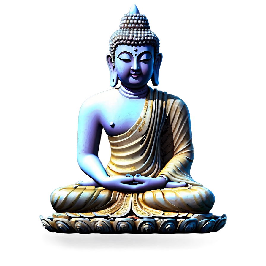 Ancient Buddha Statue Png 06112024