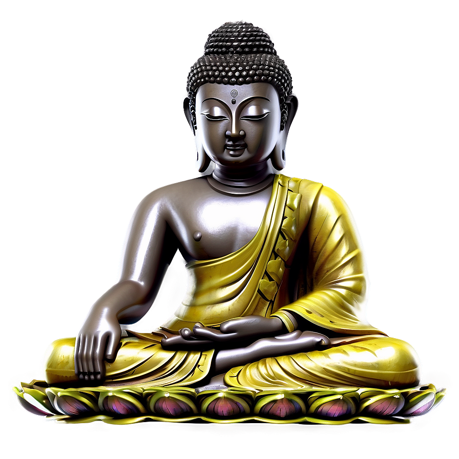 Ancient Buddha Statue Png Avh94