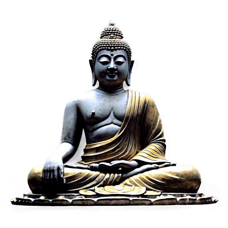 Ancient Buddha Statue Png Fmj