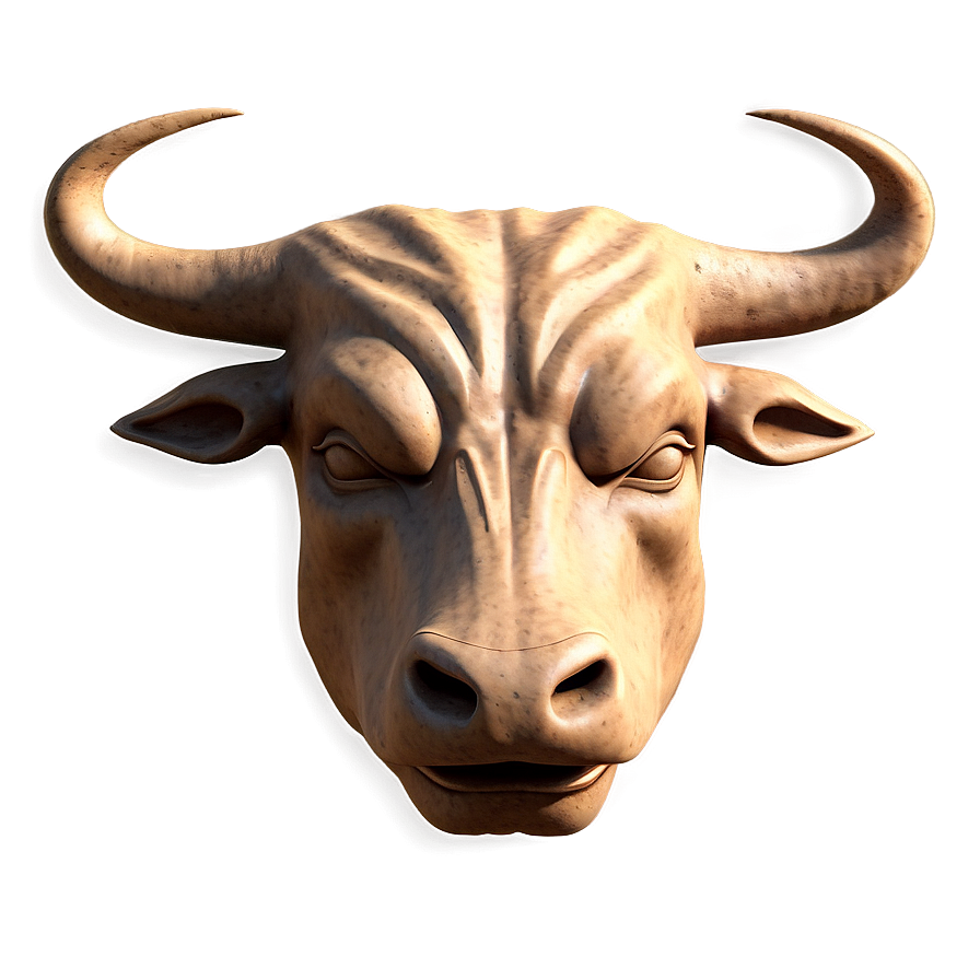 Ancient Bull Head Png 06132024